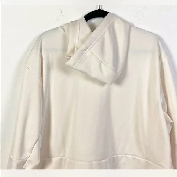 ✅Adidas Men's Game & Go Pullover Hoodie In Chalk White Size 2XL NWT Long Sleeves - Picture 9 of 11